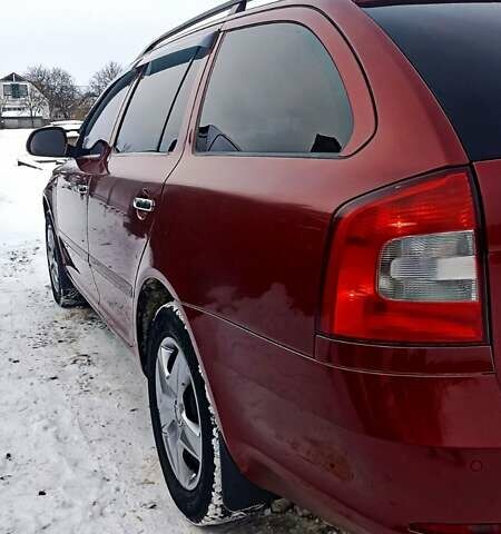 Красный Шкода Октавия, объемом двигателя 2 л и пробегом 243 тыс. км за 8400 $, фото 5 на Automoto.ua