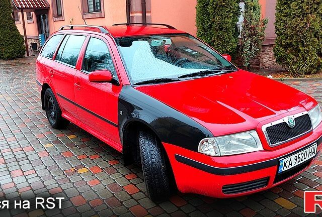 Красный Шкода Октавия, объемом двигателя 1.6 л и пробегом 320 тыс. км за 5100 $, фото 1 на Automoto.ua