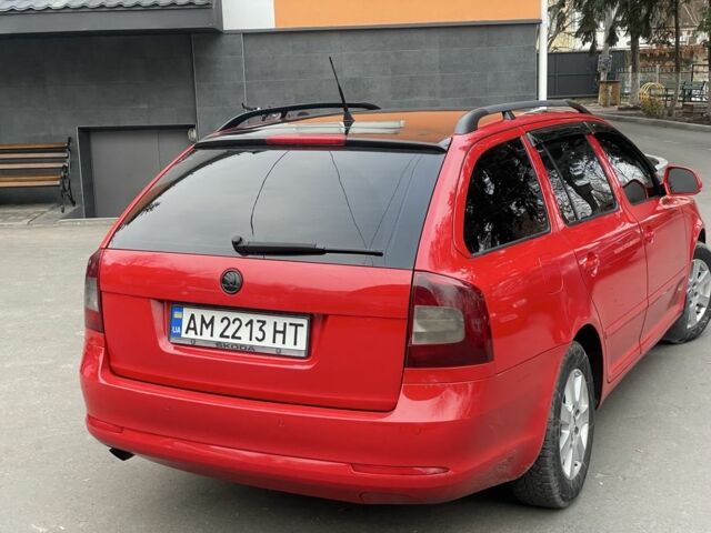 Красный Шкода Октавия, объемом двигателя 1.6 л и пробегом 363 тыс. км за 6300 $, фото 5 на Automoto.ua