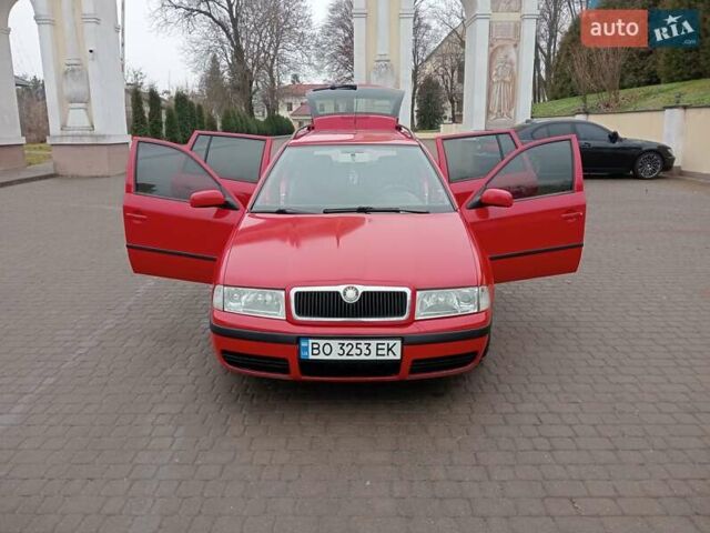 Красный Шкода Октавия, объемом двигателя 1.9 л и пробегом 390 тыс. км за 4600 $, фото 4 на Automoto.ua