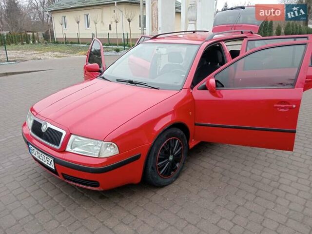 Красный Шкода Октавия, объемом двигателя 1.9 л и пробегом 390 тыс. км за 4600 $, фото 5 на Automoto.ua