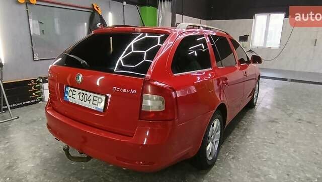 Шкода Октавия 2012 в Надворной на Automoto.ua Красный Шкода Октавия, объемом двигателя 2.02 л и пробегом 294 тыс. км за 8999 $, фото 8 на Automoto.ua