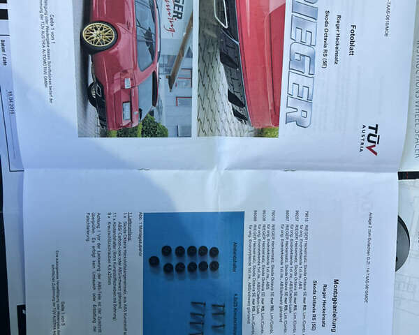 Красный Шкода Октавия, объемом двигателя 1.98 л и пробегом 275 тыс. км за 15900 $, фото 37 на Automoto.ua