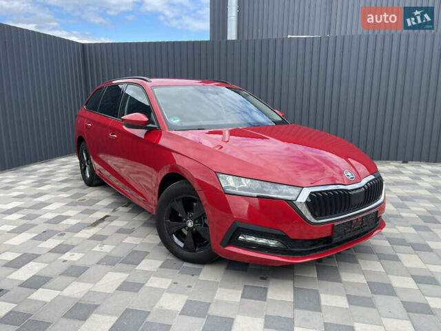 Красный Шкода Октавия, объемом двигателя 2 л и пробегом 124 тыс. км за 20700 $, фото 1 на Automoto.ua