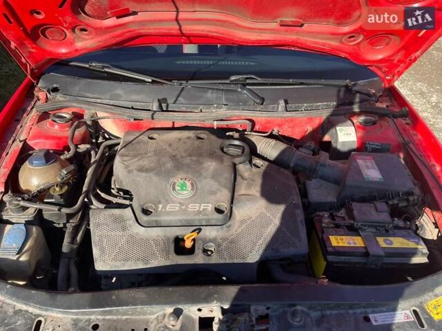 Красный Шкода Октавия, объемом двигателя 1.6 л и пробегом 287 тыс. км за 3200 $, фото 8 на Automoto.ua