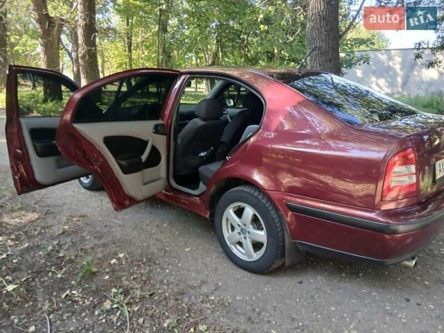 Красный Шкода Октавия, объемом двигателя 2 л и пробегом 287 тыс. км за 5000 $, фото 13 на Automoto.ua
