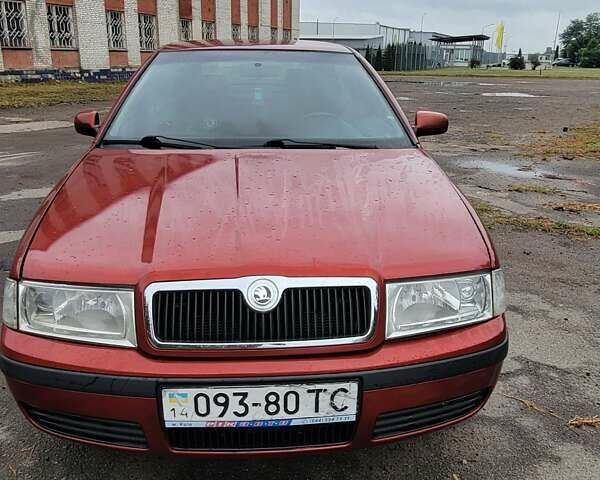 Красный Шкода Октавия, объемом двигателя 1.6 л и пробегом 99 тыс. км за 3550 $, фото 5 на Automoto.ua