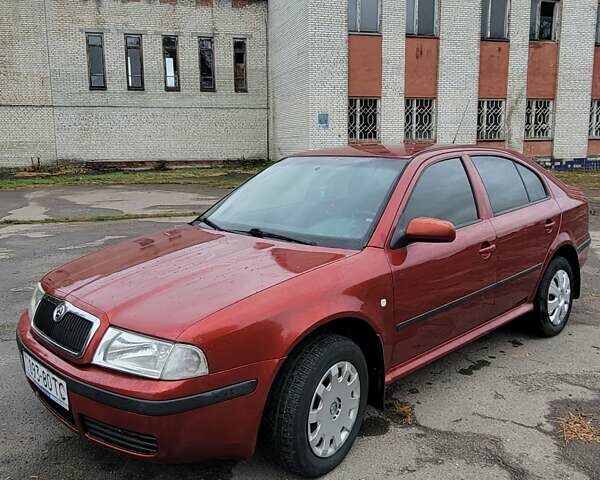 Красный Шкода Октавия, объемом двигателя 1.6 л и пробегом 99 тыс. км за 3550 $, фото 7 на Automoto.ua