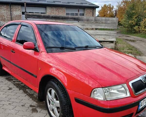 Красный Шкода Октавия, объемом двигателя 2 л и пробегом 384 тыс. км за 3300 $, фото 3 на Automoto.ua