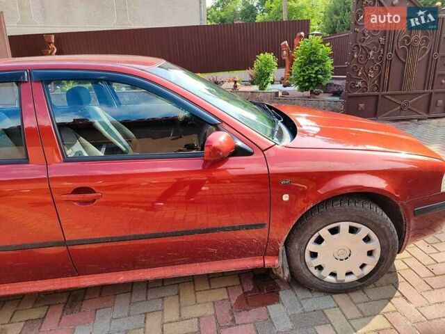 Красный Шкода Октавия, объемом двигателя 1.6 л и пробегом 162 тыс. км за 4500 $, фото 11 на Automoto.ua