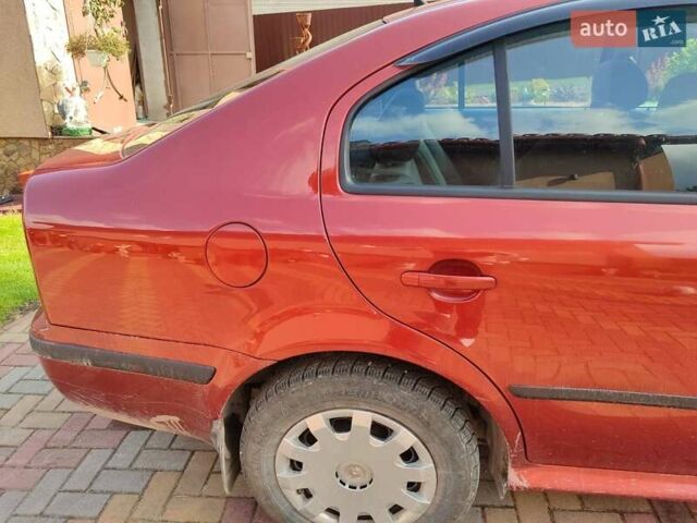 Красный Шкода Октавия, объемом двигателя 1.6 л и пробегом 162 тыс. км за 4500 $, фото 8 на Automoto.ua