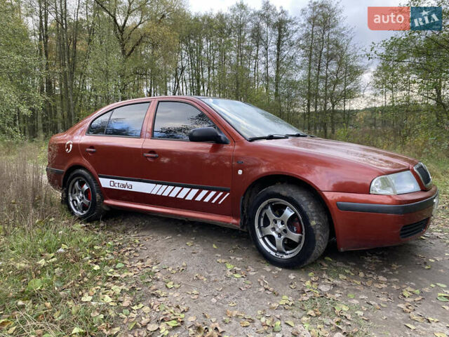 Червоний Шкода Октавія, об'ємом двигуна 1.6 л та пробігом 244 тис. км за 5200 $, фото 3 на Automoto.ua