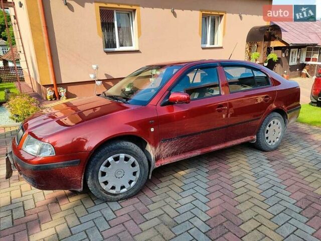 Красный Шкода Октавия, объемом двигателя 1.6 л и пробегом 162 тыс. км за 4500 $, фото 6 на Automoto.ua