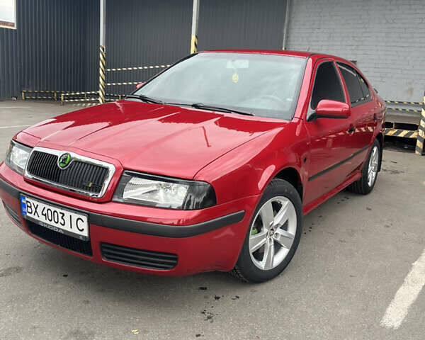 Красный Шкода Октавия, объемом двигателя 2 л и пробегом 366 тыс. км за 6900 $, фото 3 на Automoto.ua