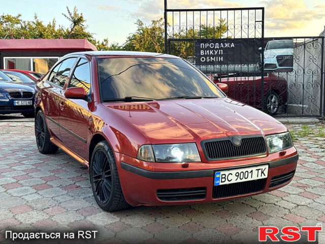 Червоний Шкода Октавія, об'ємом двигуна 1.8 л та пробігом 258 тис. км за 5199 $, фото 2 на Automoto.ua