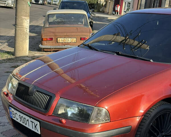 Красный Шкода Октавия, объемом двигателя 1.78 л и пробегом 258 тыс. км за 5299 $, фото 3 на Automoto.ua