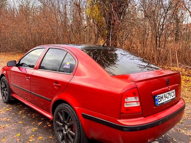 Червоний Шкода Октавія, об'ємом двигуна 1.8 л та пробігом 244 тис. км за 6000 $, фото 5 на Automoto.ua