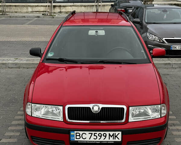 Красный Шкода Октавия, объемом двигателя 1.6 л и пробегом 229 тыс. км за 3599 $, фото 9 на Automoto.ua