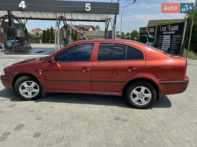 Красный Шкода Октавия, объемом двигателя 1.6 л и пробегом 169 тыс. км за 4999 $, фото 2 на Automoto.ua