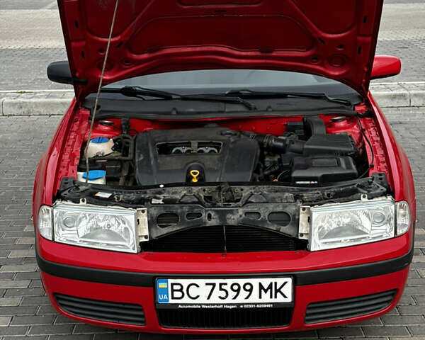 Красный Шкода Октавия, объемом двигателя 1.6 л и пробегом 229 тыс. км за 3599 $, фото 35 на Automoto.ua