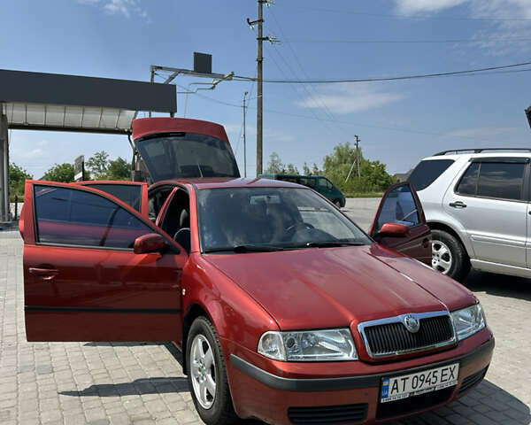 Красный Шкода Октавия, объемом двигателя 1.6 л и пробегом 169 тыс. км за 4999 $, фото 9 на Automoto.ua