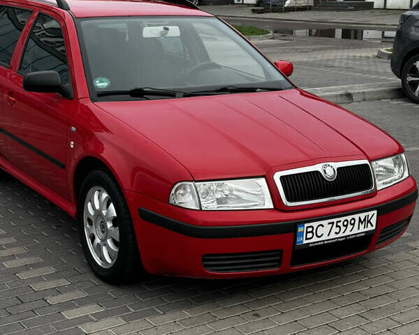 Красный Шкода Октавия, объемом двигателя 1.6 л и пробегом 229 тыс. км за 3599 $, фото 10 на Automoto.ua