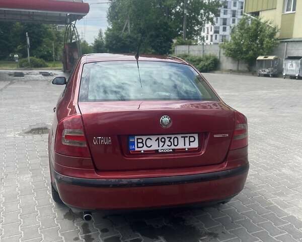 Красный Шкода Октавия, объемом двигателя 1.6 л и пробегом 376 тыс. км за 4400 $, фото 3 на Automoto.ua