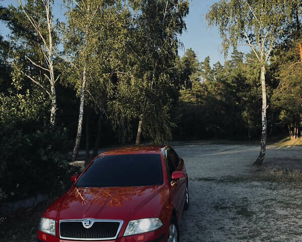 Красный Шкода Октавия, объемом двигателя 1.6 л и пробегом 250 тыс. км за 6000 $, фото 15 на Automoto.ua