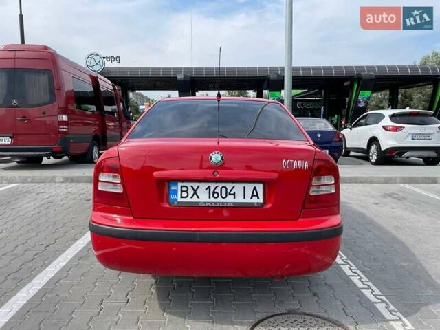 Червоний Шкода Октавія, об'ємом двигуна 1.6 л та пробігом 213 тис. км за 3950 $, фото 4 на Automoto.ua