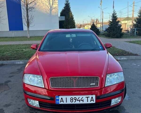 Красный Шкода Октавия, объемом двигателя 1.6 л и пробегом 192 тыс. км за 5900 $, фото 13 на Automoto.ua