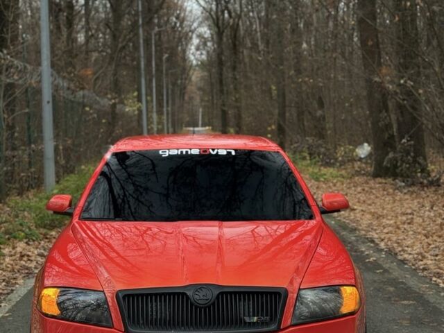 Красный Шкода Октавия, объемом двигателя 2 л и пробегом 270 тыс. км за 9700 $, фото 2 на Automoto.ua