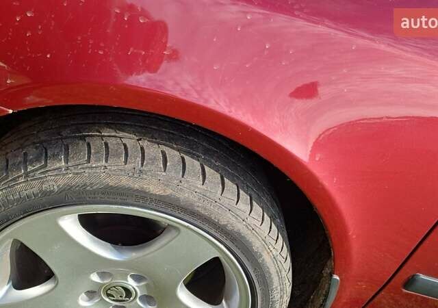 Красный Шкода Октавия, объемом двигателя 1.6 л и пробегом 216 тыс. км за 5800 $, фото 11 на Automoto.ua