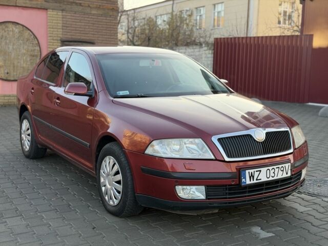 Красный Шкода Октавия, объемом двигателя 2 л и пробегом 100 тыс. км за 2950 $, фото 1 на Automoto.ua