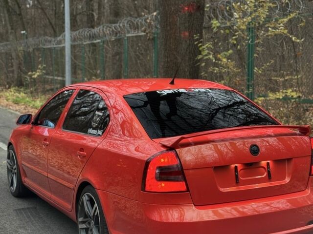 Красный Шкода Октавия, объемом двигателя 2 л и пробегом 270 тыс. км за 9700 $, фото 3 на Automoto.ua