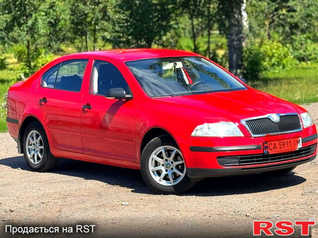 Красный Шкода Октавия, объемом двигателя 1.6 л и пробегом 280 тыс. км за 5800 $, фото 3 на Automoto.ua