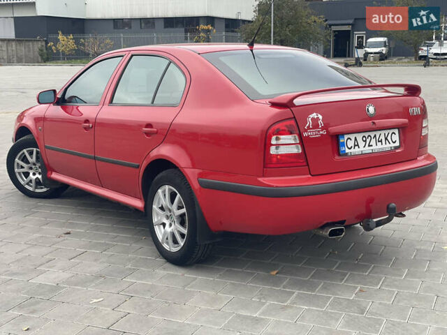 Красный Шкода Октавия, объемом двигателя 1.78 л и пробегом 227 тыс. км за 6500 $, фото 4 на Automoto.ua