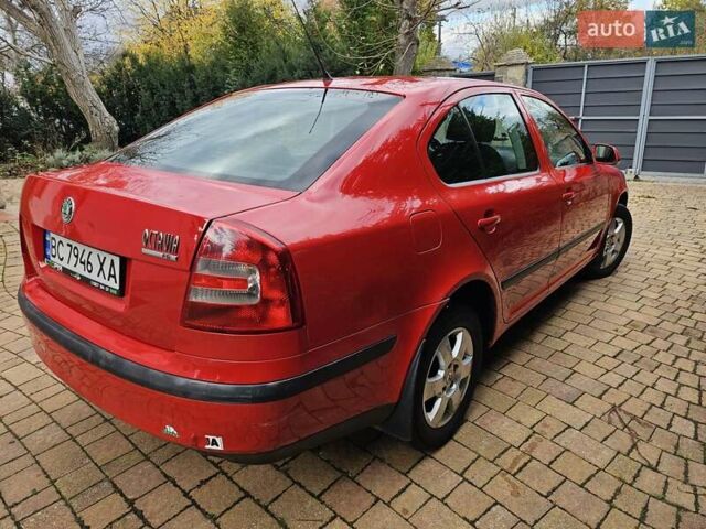 Шкода Октавія 2008 у Львові на Automoto.ua Червоний Шкода Октавія, об'ємом двигуна 1.98 л та пробігом 317 тис. км за 6500 $, фото 8 на Automoto.ua