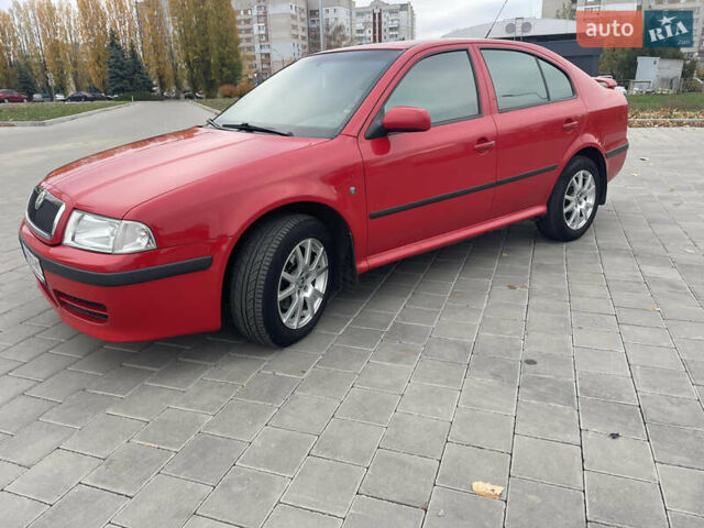 Красный Шкода Октавия, объемом двигателя 1.78 л и пробегом 227 тыс. км за 6500 $, фото 6 на Automoto.ua