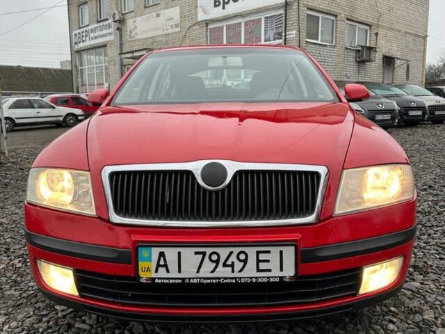 Красный Шкода Октавия, объемом двигателя 1.6 л и пробегом 332 тыс. км за 5000 $, фото 4 на Automoto.ua
