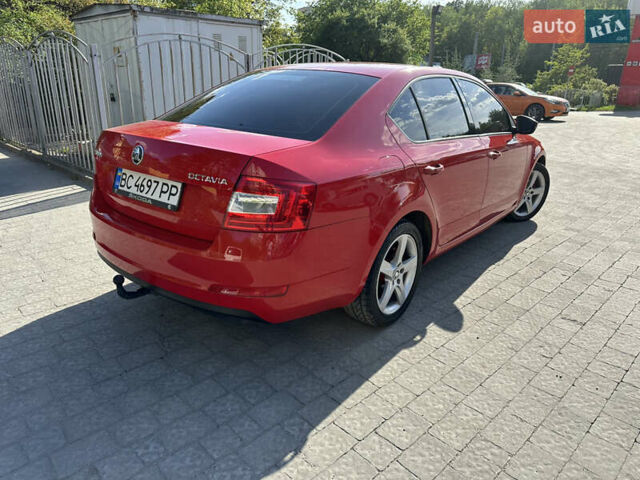 Красный Шкода Октавия, объемом двигателя 1.6 л и пробегом 260 тыс. км за 9099 $, фото 4 на Automoto.ua