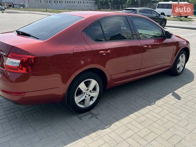 Красный Шкода Октавия, объемом двигателя 1.4 л и пробегом 192 тыс. км за 12500 $, фото 3 на Automoto.ua