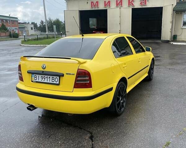 Желтый Шкода Октавия, объемом двигателя 1.78 л и пробегом 298 тыс. км за 5300 $, фото 10 на Automoto.ua