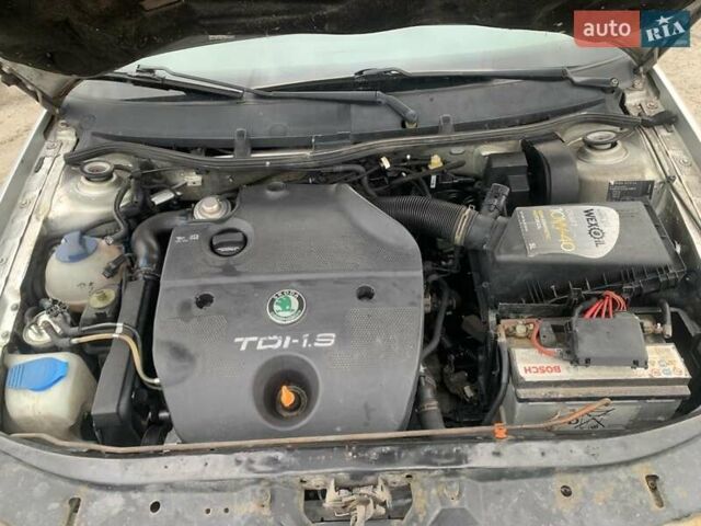 Серый Шкода Октавия, объемом двигателя 1.9 л и пробегом 200 тыс. км за 2150 $, фото 6 на Automoto.ua