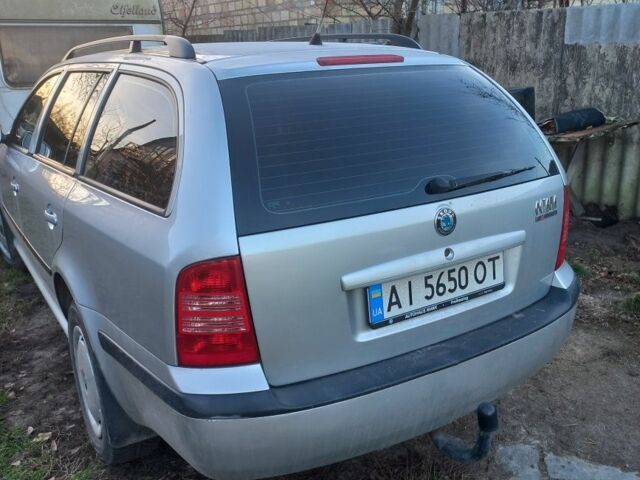 Серый Шкода Октавия, объемом двигателя 1.8 л и пробегом 280 тыс. км за 4800 $, фото 1 на Automoto.ua