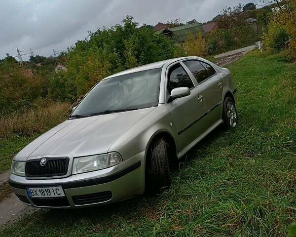 Серый Шкода Октавия, объемом двигателя 1.8 л и пробегом 258 тыс. км за 4300 $, фото 7 на Automoto.ua