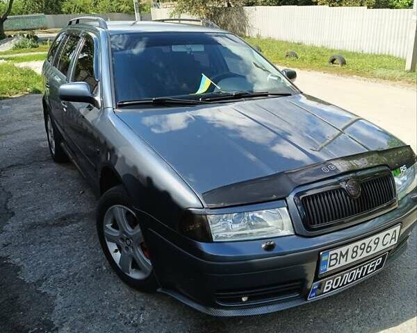 Серый Шкода Октавия, объемом двигателя 1.8 л и пробегом 317 тыс. км за 6500 $, фото 3 на Automoto.ua