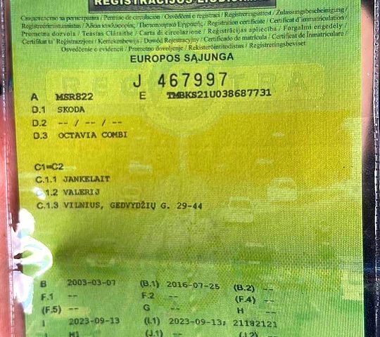 Серый Шкода Октавия, объемом двигателя 1.9 л и пробегом 420 тыс. км за 2700 $, фото 7 на Automoto.ua