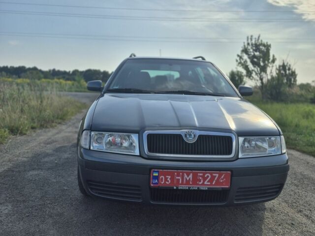 Серый Шкода Октавия, объемом двигателя 2 л и пробегом 182 тыс. км за 5200 $, фото 3 на Automoto.ua