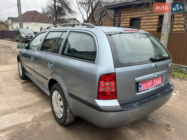 Сірий Шкода Октавія, об'ємом двигуна 1.6 л та пробігом 158 тис. км за 5350 $, фото 15 на Automoto.ua