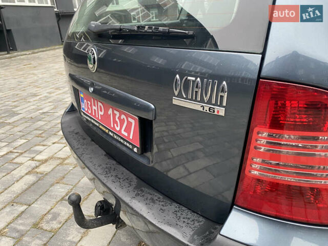 Серый Шкода Октавия, объемом двигателя 1.6 л и пробегом 162 тыс. км за 5350 $, фото 10 на Automoto.ua